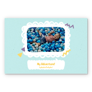 Photobook Album Foto Custom - Kids Adventure