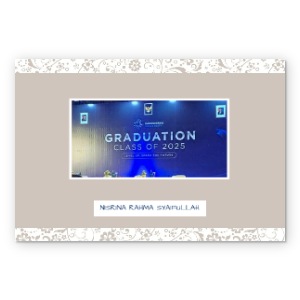 My Graduation