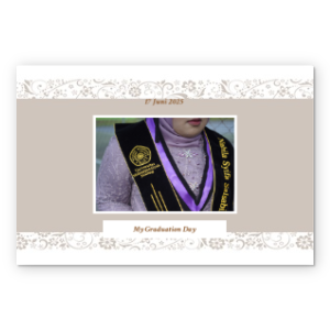 Photobook Album Foto Custom - My Graduation