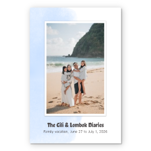 Photobook Album Foto Custom - Travel