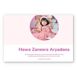 Photobook Album Foto Custom - Blank