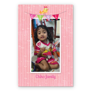 Photobook Album Foto Custom - Baby Girl