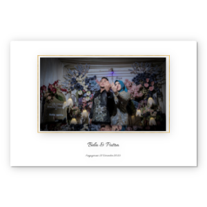Photobook Album Foto Custom - Wedding Day