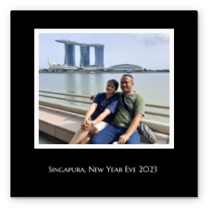 Photobook Album Foto Custom - Modern Black