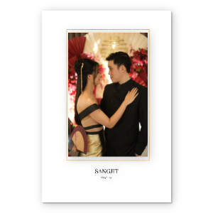 Photobook Album Foto Custom - Modern Wedding