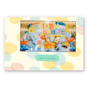 Photobook Album Foto Custom - Happy kindergarten