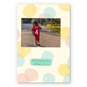 Photobook Album Foto Custom - Happy kindergarten