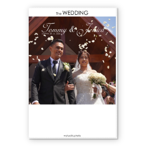 Photobook Album Foto Custom - Wedding Day