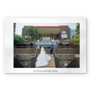 Photobook Album Foto Custom - Wedding Day