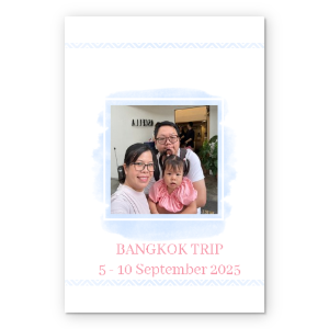 Photobook Album Foto Custom - Travel