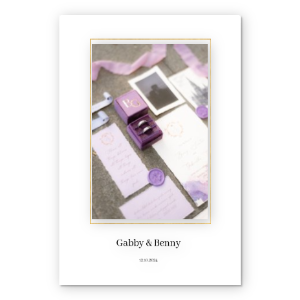 Modern Wedding