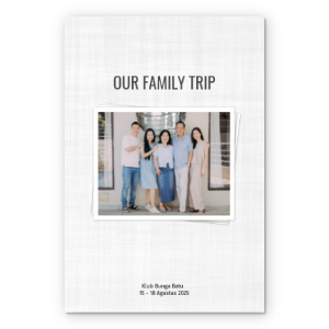 Photobook Album Foto Custom - Blank