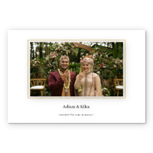 Modern Wedding