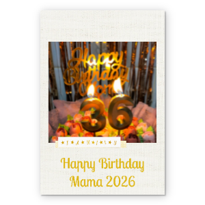 Photobook Album Foto Custom - Happy Family