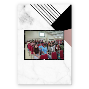 Photobook Album Foto Custom - Marble Hashtags