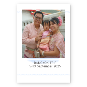 Photobook Album Foto Custom - Travel