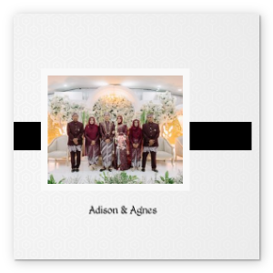 Photobook Album Foto Custom - Wedding Day