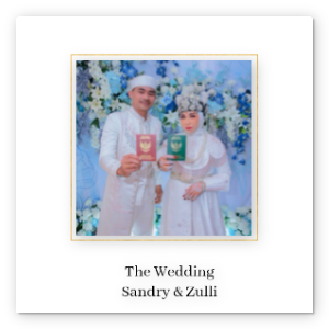 Photobook Album Foto Custom - Modern Wedding