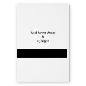 Photobook Album Foto Custom - Wedding Day