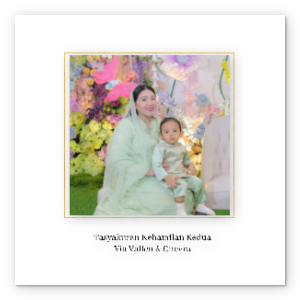 Photobook Album Foto Custom - Modern Wedding