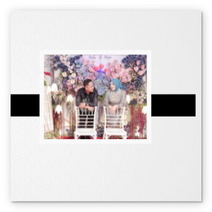 Photobook Album Foto Custom - Wedding Day