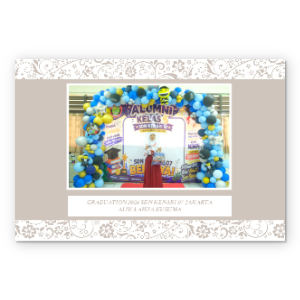 Photobook Album Foto Custom - My Graduation