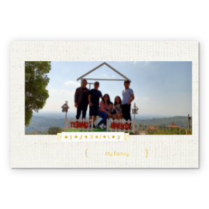Photobook Album Foto Custom - Happy Family