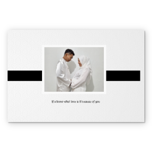 Photobook Album Foto Custom - Wedding Day