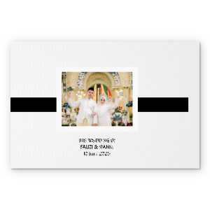 Photobook Album Foto Custom - Wedding Day